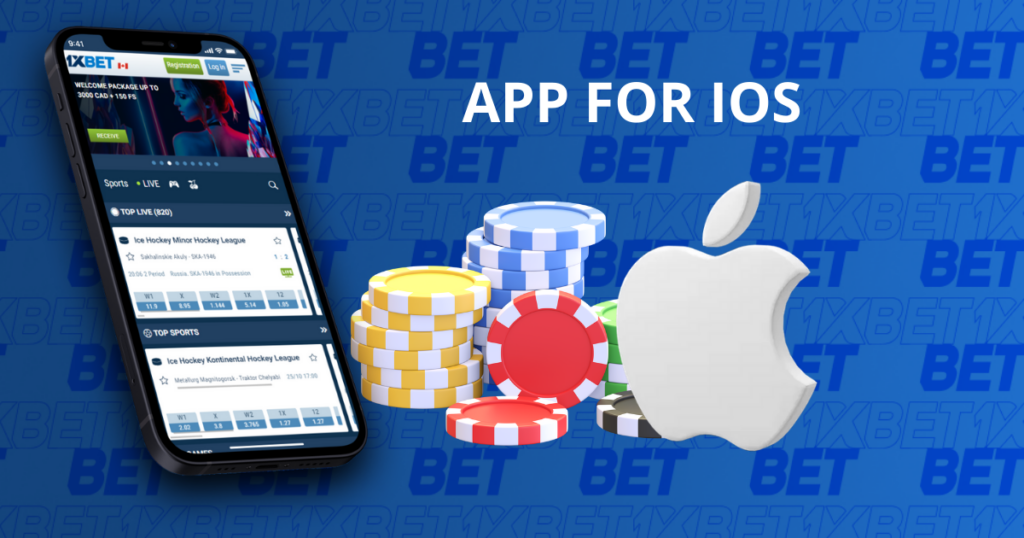 1xBet cho thiết bị iOS