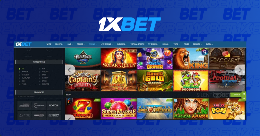 Trò chơi Slot 1xBet